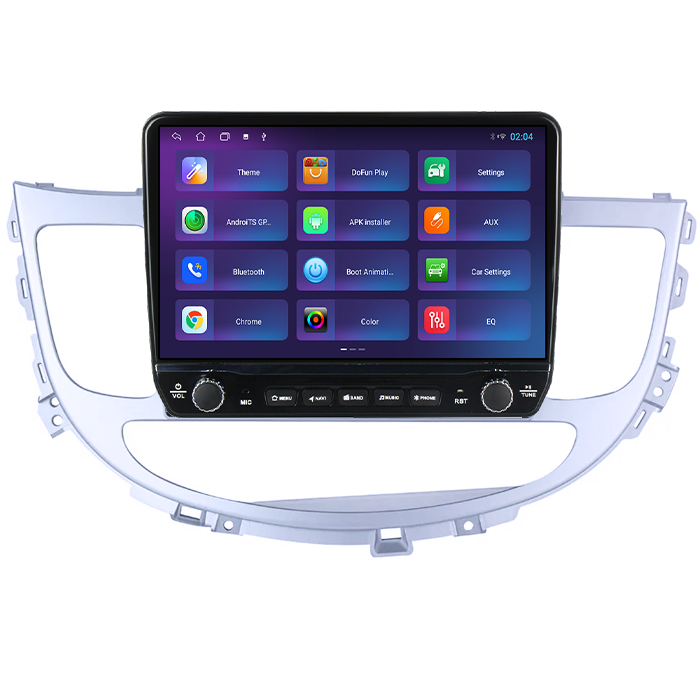 Navigatie dedicata Hyundai Rohens Genesis 2008-2013 Tesla cu butoane rotative model 2024, 4GB RAM 64GB ROM, Procesor Quadcore, Android 14, Display QLED 10", DSP, Carplay [3]