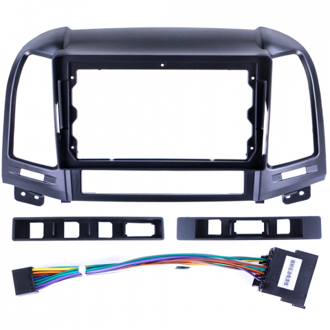 Navigatie dedicata Hyundai Santa Fe 2005-2012, 4GB RAM 64GB ROM, Quad Core, Display 9" QLED 1K, Carplay, Android 14, Bluetooth, Magazin Play, Suport Camere AHD [5]