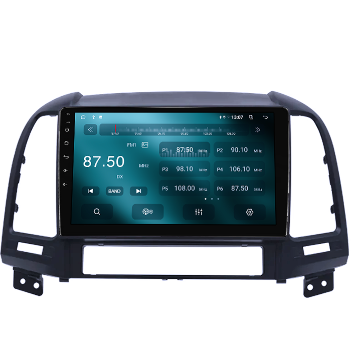 Navigatie dedicata Hyundai Santa Fe 2005-2012, 8GB RAM 128GB ROM, Octacore, Platforma TS18, Android 13, Display QLED 9”, Suporta camera 360º, DSP, Carplay&Android Auto, SIM 4G, Ventilator Activ [4]
