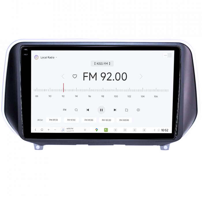 Navigatie dedicata Hyundai Santa Fe 2018+, DUDU3, 4GB RAM 64GB ROM, Octacore, Platforma 8581, Android, Display QLED 9", DSP, Carplay&AndroidAuto [4]