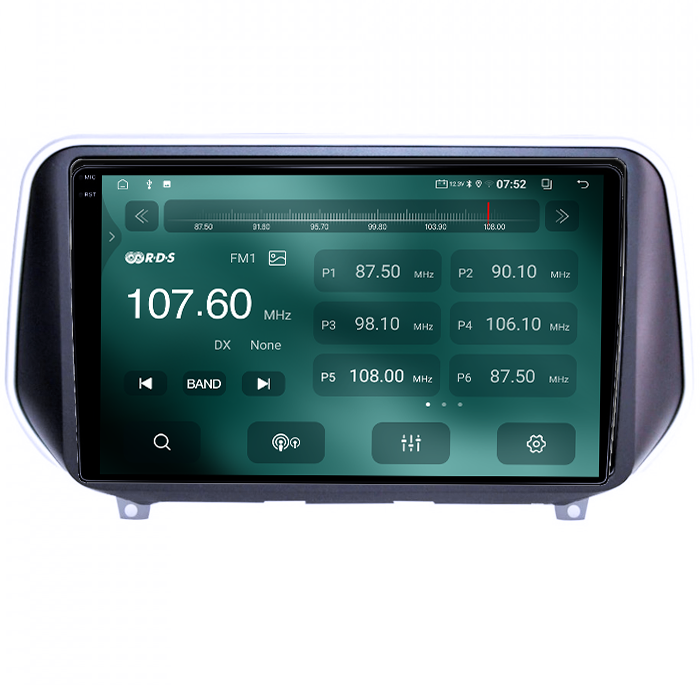 Navigatie dedicata Hyundai Santa Fe 2018+, 4GB RAM 64GB ROM, Procesor Qualcomm Octacore, Android 14, Rezolutie 2K, Display QLED 9", DSP, Carplay&Android Auto, SIM 4G [5]