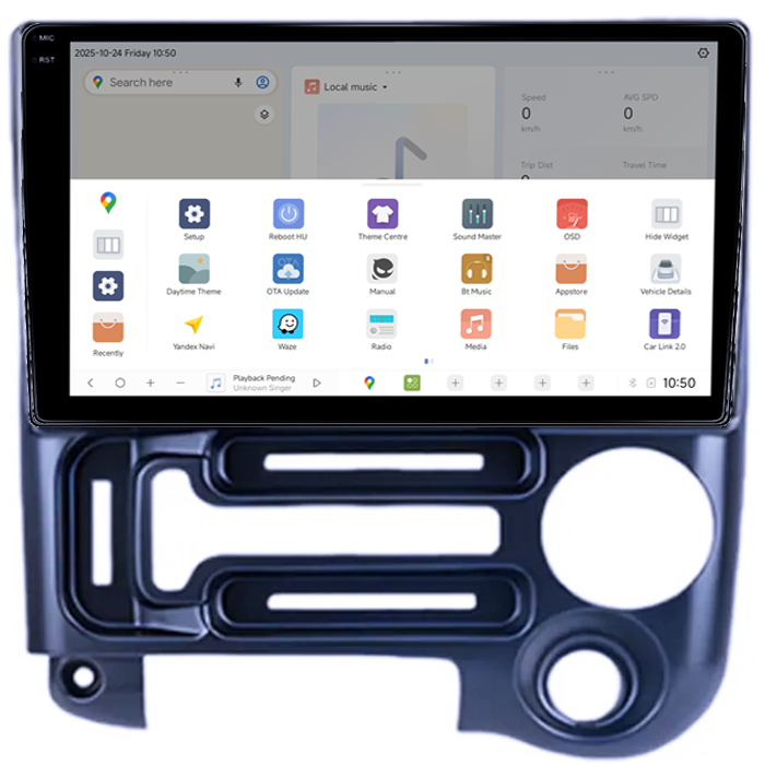 Navigatie dedicata Hyundai Santro 2006-2015, DUDU3, 4GB RAM 64GB ROM, Octacore, Platforma 8581, Android, Display QLED 9", DSP, Carplay&AndroidAuto [3]