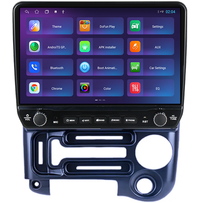 Navigatie dedicata Hyundai Santro 2006-2015 Tesla cu butoane rotative model 2024, 4GB RAM 64GB ROM, Procesor Quadcore, Android 14, Display QLED 10", DSP, Carplay&Android Auto [4]