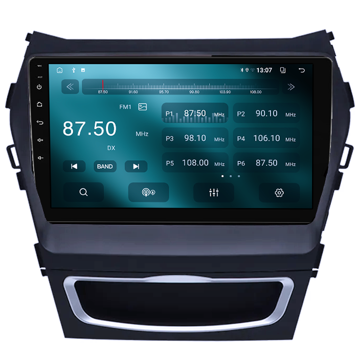 Navigatie dedicata Hyundai Santa Fe IX45 2012-2017, 8GB RAM 128GB ROM, Octacore, Platforma 7862, Android 14, Display QLED 9”, Suporta camera 360º, DSP, Carplay&Android Auto, SIM 4G, Ventilator Activ [3]