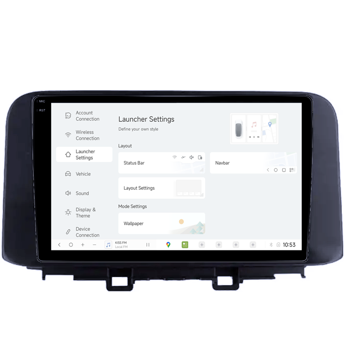 Navigatie dedicata Hyundai Kona 2018-2020, DUDU3, 4GB RAM 64GB ROM, Octacore, Platforma 8581, Android, Display QLED 9", DSP, Carplay&AndroidAuto [5]