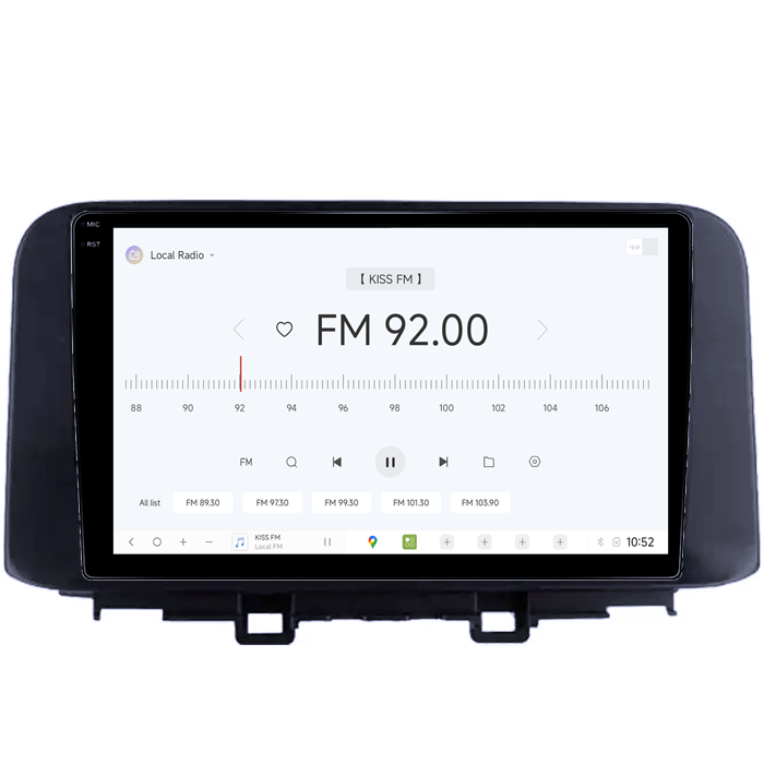 Navigatie dedicata Hyundai Kona 2018-2020, DUDU3, 4GB RAM 64GB ROM, Octacore, Platforma 8581, Android, Display QLED 9", DSP, Carplay&AndroidAuto [4]