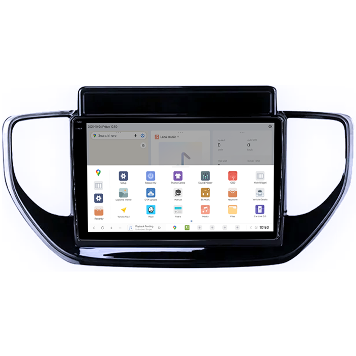 Navigatie dedicata Hyundai Solaris 2 2020-2021, DUDU3, 4GB RAM 64GB ROM, Octacore, Platforma 8581, Android, Display QLED 9", DSP, Carplay&AndroidAuto [3]