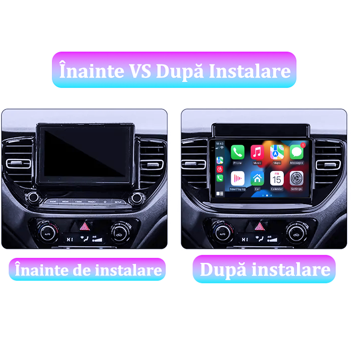 Navigatie dedicata Hyundai Solaris 2 2020-2021, 4GB RAM 64GB ROM, Procesor Qualcomm Octacore, Android 14, Rezolutie 2K, Display QLED 9", DSP, Carplay&Android Auto, SIM 4G [7]