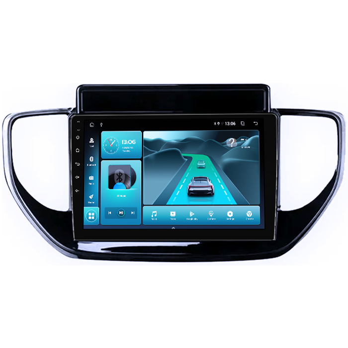 Navigatie dedicata Hyundai Solaris 2 2020-2021, 8GB RAM 128GB ROM, Octacore, Platforma TS18, Android 13, Display QLED 9”, Suporta camera 360º, DSP, Carplay&Android Auto, SIM 4G, Ventilator Activ [3]