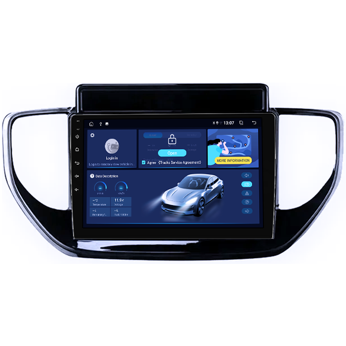 Navigatie dedicata Hyundai Solaris 2 2020-2021, 8GB RAM 128GB ROM, Octacore, Platforma TS18, Android 13, Display QLED 9”, Suporta camera 360º, DSP, Carplay&Android Auto, SIM 4G, Ventilator Activ [2]