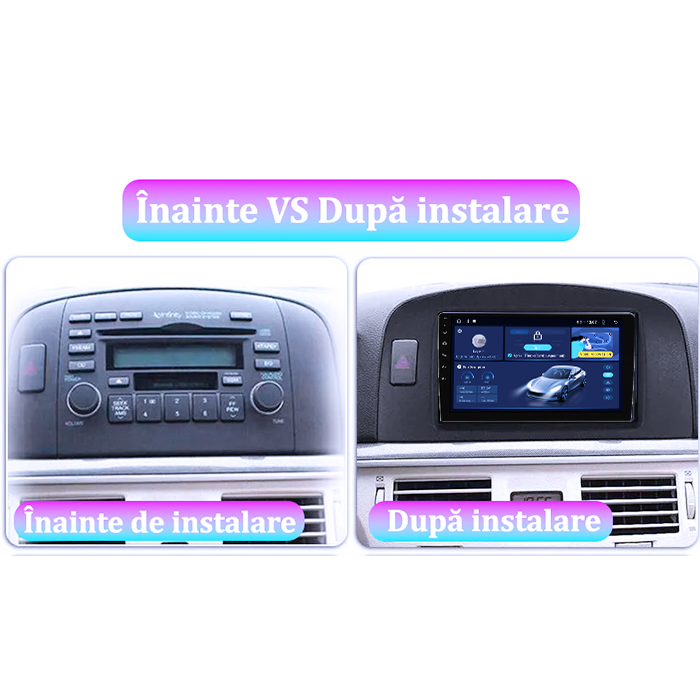Navigatie dedicata Hyundai Sonata NF 2006, DUDU3, 4GB RAM 64GB ROM, Octacore, Platforma 8581, Android, Display QLED 9", DSP, Carplay&AndroidAuto [6]