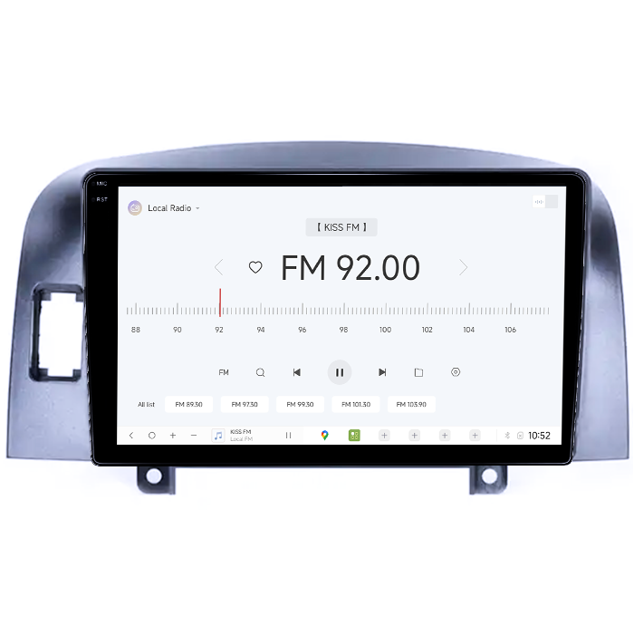 Navigatie dedicata Hyundai Sonata NF 2006, DUDU3, 4GB RAM 64GB ROM, Octacore, Platforma 8581, Android, Display QLED 9", DSP, Carplay&AndroidAuto [4]