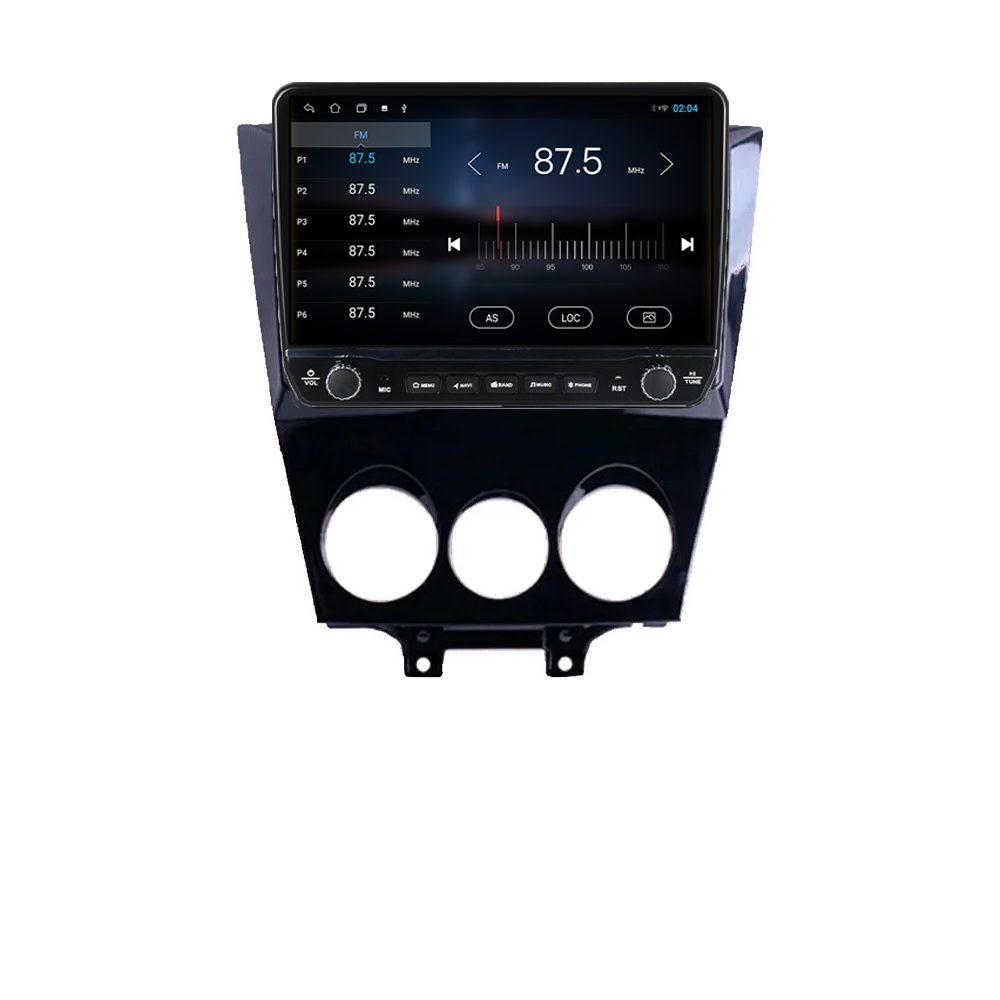 Navigatie dedicata Mazda RX-8 2009-2011 Tesla Cu Butoane Rotative Model 2024, 4GB RAM 64GB ROM, Procesor Quadcore, Android 14, Display QLED 10", DSP, Carplay&AndroidAuto [4]
