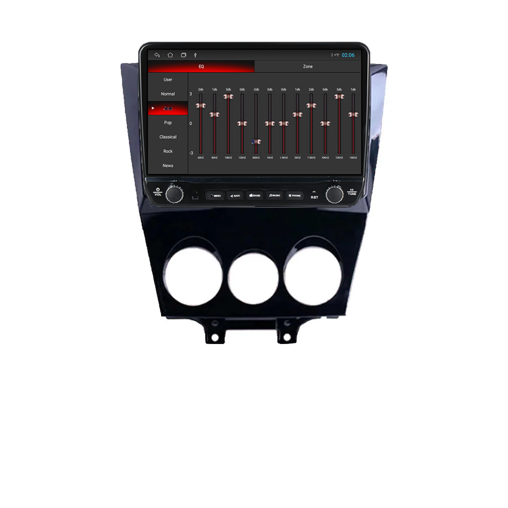 Navigatie dedicata Mazda RX-8 2009-2011 Tesla Cu Butoane Rotative Model 2024, ANDROID 13, 10 inch , 8+128GB, Internet, Aplicatii, Waze, GPS [5]