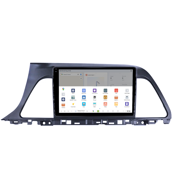 Navigatie dedicata Hyundai Sonata9 2015-2018, DUDU3, 4GB RAM 64GB ROM, Octacore, Platforma 8581, Android, Display QLED 9", DSP, Carplay&AndroidAuto [3]