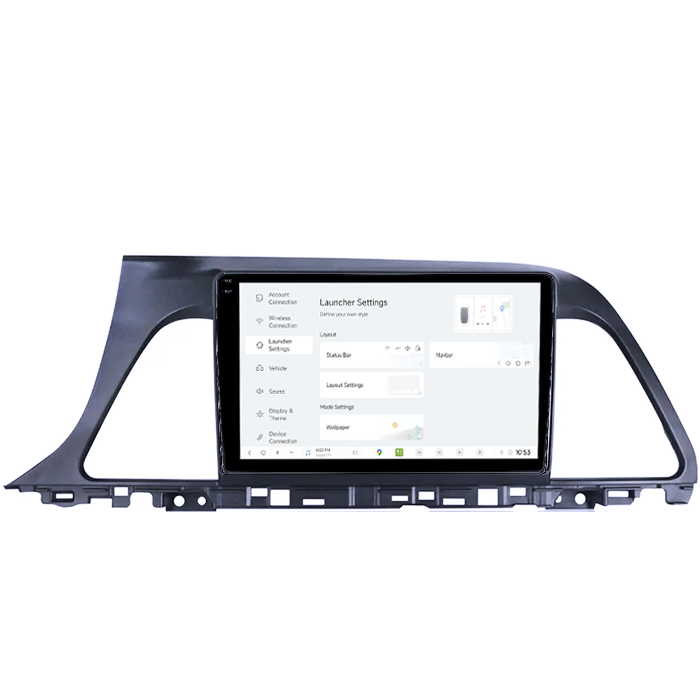 Navigatie dedicata Hyundai Sonata9 2015-2018, DUDU3, 4GB RAM 64GB ROM, Octacore, Platforma 8581, Android, Display QLED 9", DSP, Carplay&AndroidAuto [5]