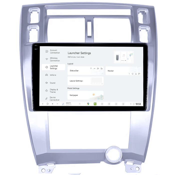 Navigatie dedicata Hyundai Tucson 1 2004-2009, DUDU3, 4GB RAM 64GB ROM, Octacore, Platforma 8581, Android, Display QLED 9", DSP, Carplay&AndroidAuto [5]