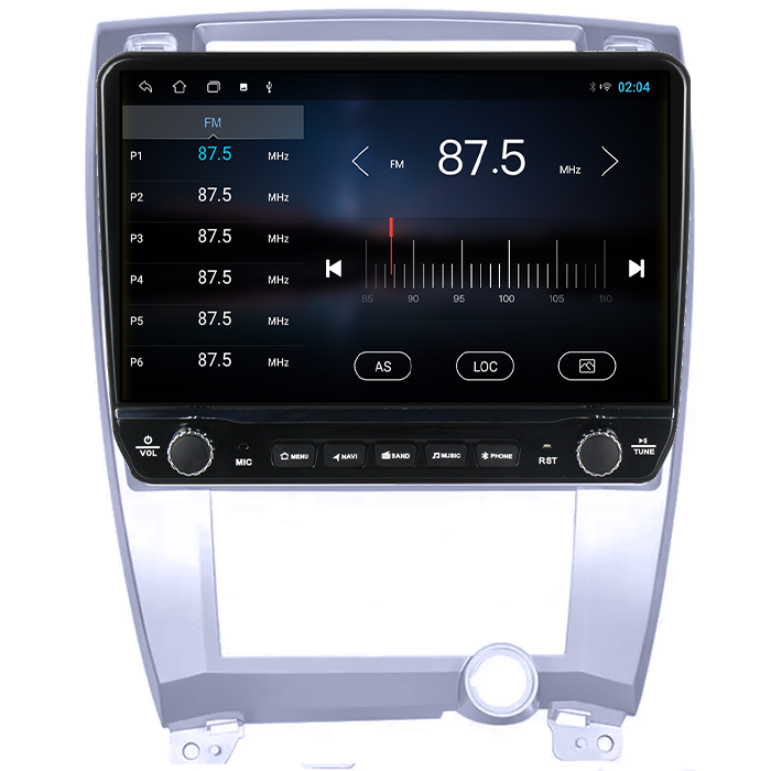 Navigatie dedicata Hyundai Tucson 2001-2009 Tesla cu butoane rotative model 2024, 4GB RAM 64GB ROM, Procesor Quadcore, Android 14, Display QLED 10", DSP, Carplay&Android Auto [3]