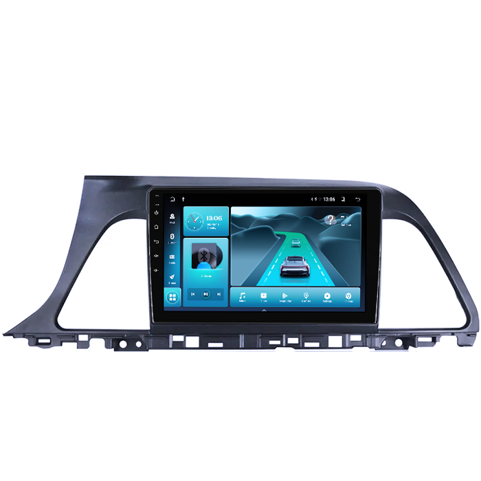 Navigatie dedicata Hyundai Sonata 9 2015-2018, 8GB RAM 128GB ROM, Octacore, Platforma TS18, Android 13, Display QLED 9”, Suporta camera 360º, DSP, Carplay&Android Auto, SIM 4G, Ventilator Activ [3]