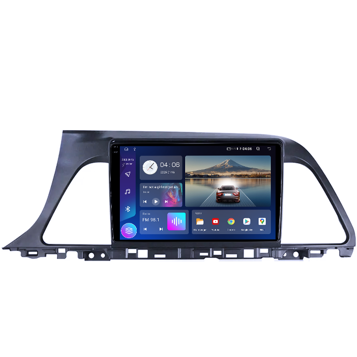 Navigatie dedicata Hyundai Sonata9 2015-2018, 12GB RAM 256GB ROM, Android 14, Rezolutie 2K, Display QLED, 9", DSP, Carplay, Android Auto, Internet, Youtube, Waze, Wi Fi, USB [2]