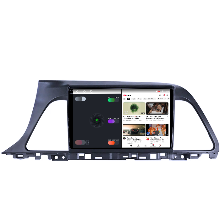 Navigatie dedicata Hyundai Sonata9 2015-2018, 12GB RAM 256GB ROM, Android 14, Rezolutie 2K, Display QLED, 9", DSP, Carplay, Android Auto, Internet, Youtube, Waze, Wi Fi, USB [3]