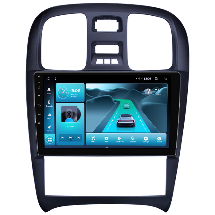 Navigatie dedicata Hyundai Sonata Fe 2004-2012, 8GB RAM 128GB ROM, Octacore, Platforma TS18, Android 13, Display QLED 9”, Suporta camera 360º, DSP, Carplay&Android Auto, SIM 4G, Ventilator Activ [3]
