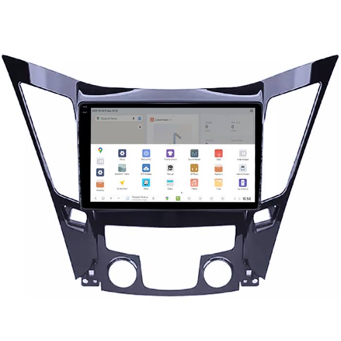 Navigatie dedicata Hyundai Sonata 2009-2014, DUDU3, 4GB RAM 64GB ROM, Octacore, Platforma 8581, Android, Display QLED 9", DSP, Carplay&AndroidAuto [3]