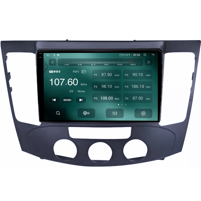 Navigatie dedicata Hyundai Sonata NF 2009, 12GB RAM 256GB ROM, Android 14, Rezolutie 2K, Display QLED, 9", DSP, Carplay, Android Auto, Internet, Youtube, Waze, Wi Fi, USB [3]