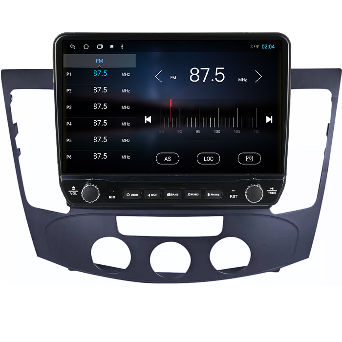 Navigatie dedicata Hyundai Sonata NF 2009 Tesla cu butoane rotative model 2024, 4GB RAM 64GB ROM, Procesor Quadcore, Android 14, Display QLED 10", DSP, Carplay&Android Auto [4]