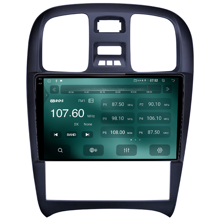 Navigatie dedicata Hyundai Sonata Fe 2004-2012, 12GB RAM 256GB ROM, Android 14, Rezolutie 2K, Display QLED, 9", DSP, Carplay, Android Auto, Internet, Youtube, Waze, Wi Fi, USB [3]