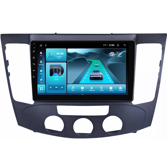 Navigatie dedicata Hyundai Sonata NF 2009, 8GB RAM 128GB ROM, Octacore, Platforma TS18, Android 13, Display QLED 9”, Suporta camera 360º, DSP, Carplay&Android Auto, SIM 4G, Ventilator Activ [3]