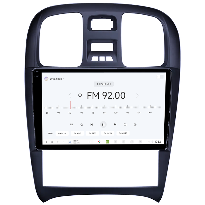 Navigatie dedicata Hyundai Sonata Fe 2004-2012, DUDU3, 4GB RAM 64GB ROM, Octacore, Platforma 8581, Android, Display QLED 9", DSP, Carplay&AndroidAuto [4]