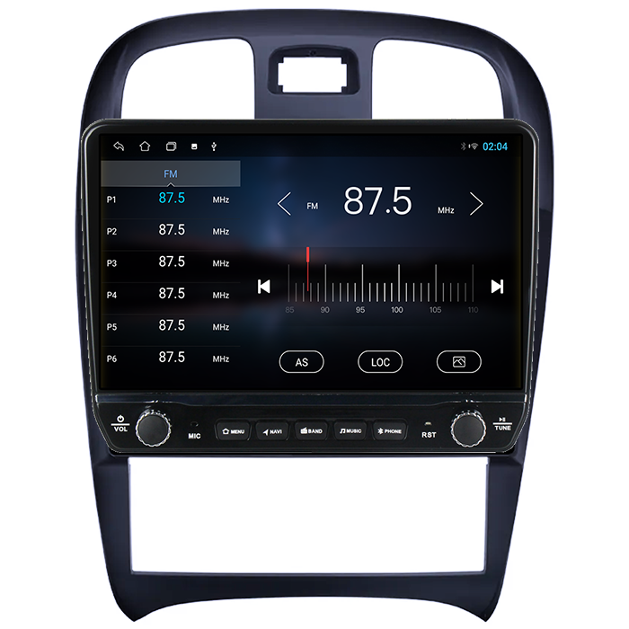 Navigatie dedicata Hyundai Sonata Fe 2004-2012 Tesla cu butoane rotative model 2024, 4GB RAM 64GB ROM, Procesor Quadcore, Android 14, Display QLED 10", DSP, Carplay&Android Auto [2]
