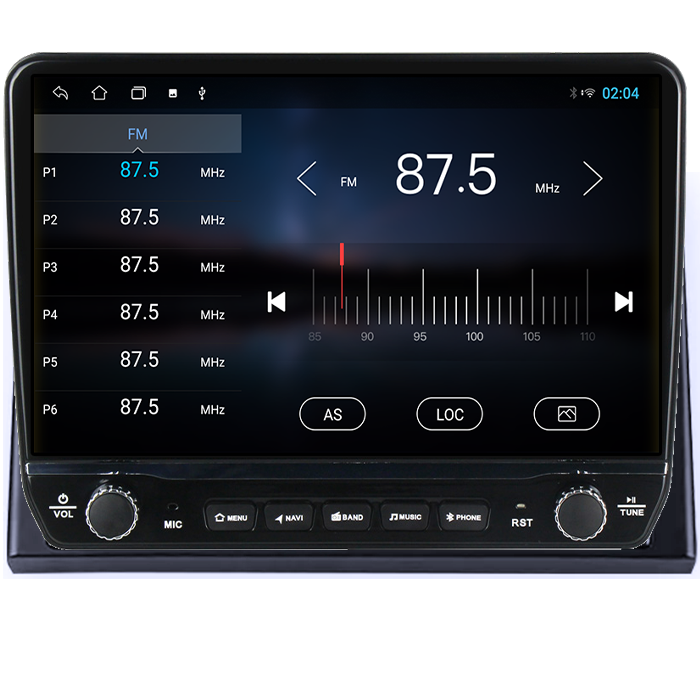 Navigatie dedicata Hyundai Sonata 7 2017-2019 Tesla cu butoane rotative model 2024, 4GB RAM 64GB ROM, Procesor Quadcore, Android 14, Display QLED 10", DSP, Carplay&Android Auto [3]