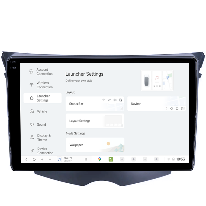 Navigatie dedicata Hyundai Veloster FS 2011-2017, DUDU3, 4GB RAM 64GB ROM, Octacore, Platforma 8581, Android, Display QLED 9", DSP, Carplay&AndroidAuto [5]