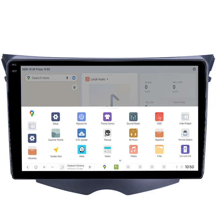 Navigatie dedicata Hyundai Veloster FS 2011-2017, DUDU3, 4GB RAM 64GB ROM, Octacore, Platforma 8581, Android, Display QLED 9", DSP, Carplay&AndroidAuto [3]