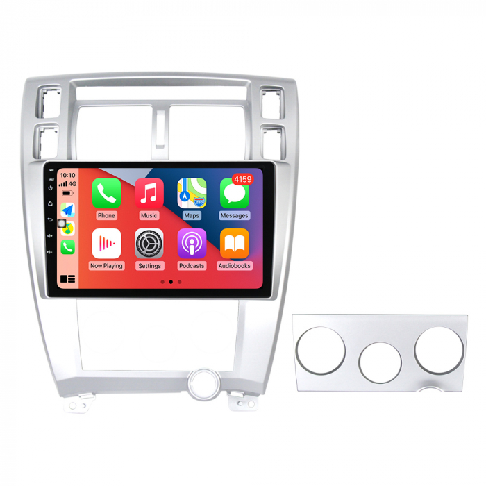 Navigatie dedicata Hyundai Tucson 2004-2009, 4 GB RAM 32 ROM, Android 13, Display QLED, 10", DSP, Carplay, Android Auto, Internet, Youtube , Waze , WI-FI , USB , Bluetooth [5]