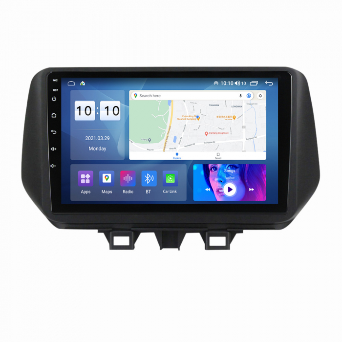 Navigatie dedicata Hyundai Tucson 2018-2020, 4 GB RAM 32 ROM, Android 13, Display QLED, 10", DSP, Carplay, Android Auto, Internet, Youtube , Waze , WI-FI , USB , Bluetooth [4]