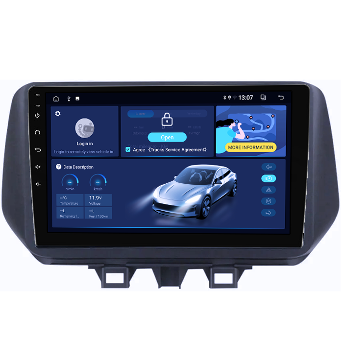 Navigatie dedicata Hyundai Tucson 2018-2020, 8GB RAM 128GB ROM, Octacore, Platforma TS18, Android 13, Display QLED 10”, Suporta camera 360º, DSP, Carplay&Android Auto, SIM 4G, Ventilator Activ [2]