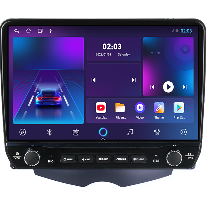 Navigatie dedicata Hyundai Veloster FS 2011-2017 Tesla cu butoane rotative model 2024, 4GB RAM 64GB ROM, Procesor Quadcore, Android 14, Display QLED 10", DSP, Carplay&Android Auto [5]