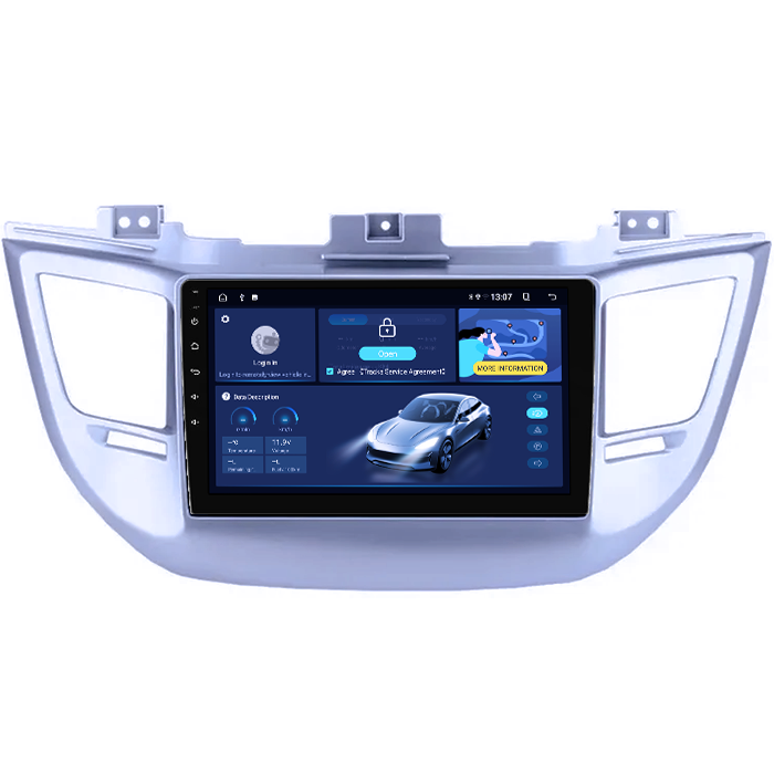 Navigatie dedicata Hyundai Tucson IX35 2014-2018, 8GB RAM 128GB ROM, Octacore, Platforma TS18, Android 13, Display QLED 9”, Suporta camera 360º, DSP, Carplay&Android Auto, SIM 4G, Ventilator Activ [2]