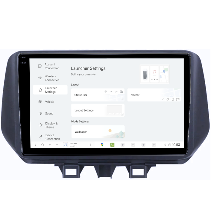 Navigatie dedicata Hyundai Tucson IX35 2019+, DUDU3, 4GB RAM 64GB ROM, Octacore, Platforma 8581, Android, Display QLED 9", DSP, Carplay&AndroidAuto [5]