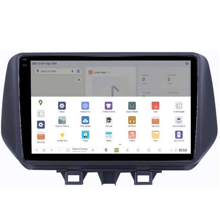 Navigatie dedicata Hyundai Tucson IX35 2019+, DUDU3, 4GB RAM 64GB ROM, Octacore, Platforma 8581, Android, Display QLED 9", DSP, Carplay&AndroidAuto [3]