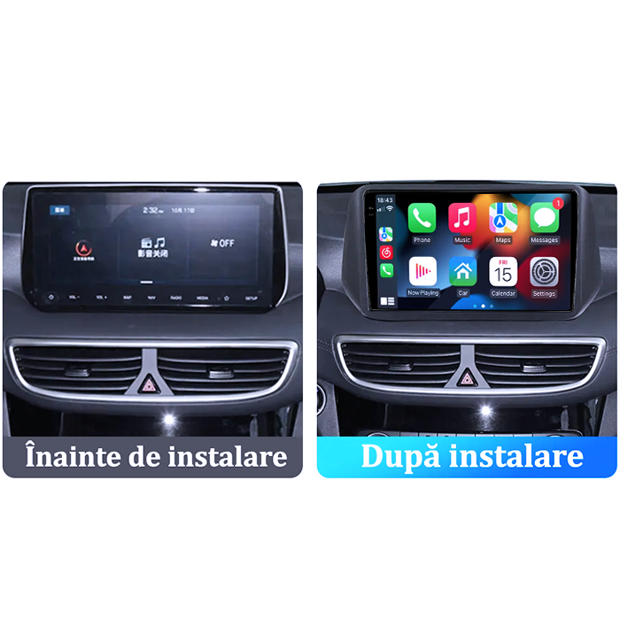 Navigatie dedicata Hyundai Tucson IX35 2019+, 8GB RAM 128GB ROM, Octacore, Platforma 7862, Android 14, Display QLED 9", Suporta camera 360", DSP, Carplay&Android Auto [4]