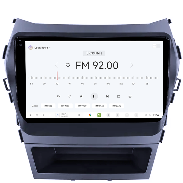 Navigatie dedicata Hyundai Santa Fe ix 45 2012-2017, DUDU3, 4GB RAM 64GB ROM, Octacore, Platforma 8581, Android, Display QLED 9", DSP, Carplay&AndroidAuto [4]