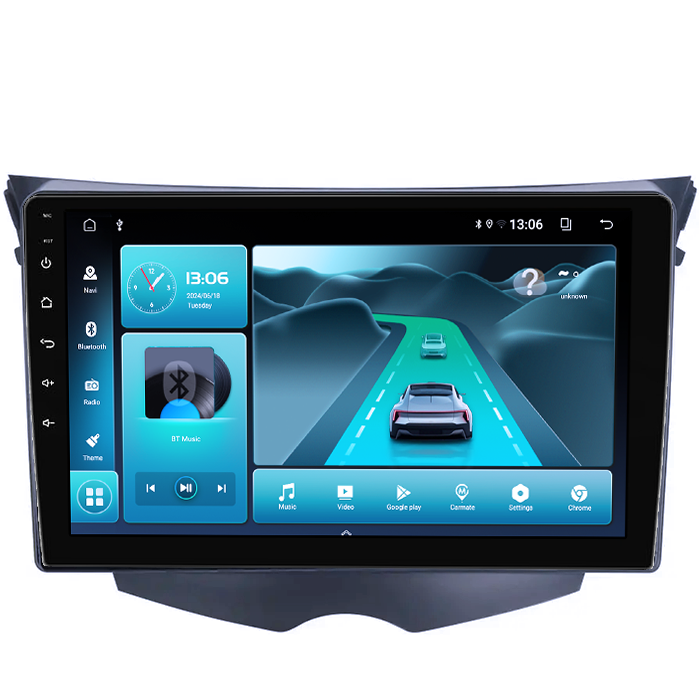 Navigatie dedicata Hyundai Veloster FS 2011-2017, 8GB RAM 128GB ROM, Octacore, Platforma TS18, Android 13, Display QLED 9”, Suporta camera 360º, DSP, Carplay&Android Auto, SIM 4G, Ventilator Activ [3]