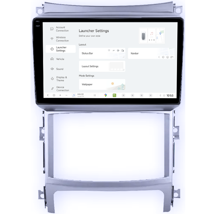 Navigatie dedicata Hyundai Veracruz IX55 2006-2015, DUDU3, 4GB RAM 64GB ROM, Octacore, Platforma 8581, Android, Display QLED 9", DSP, Carplay&AndroidAuto [5]