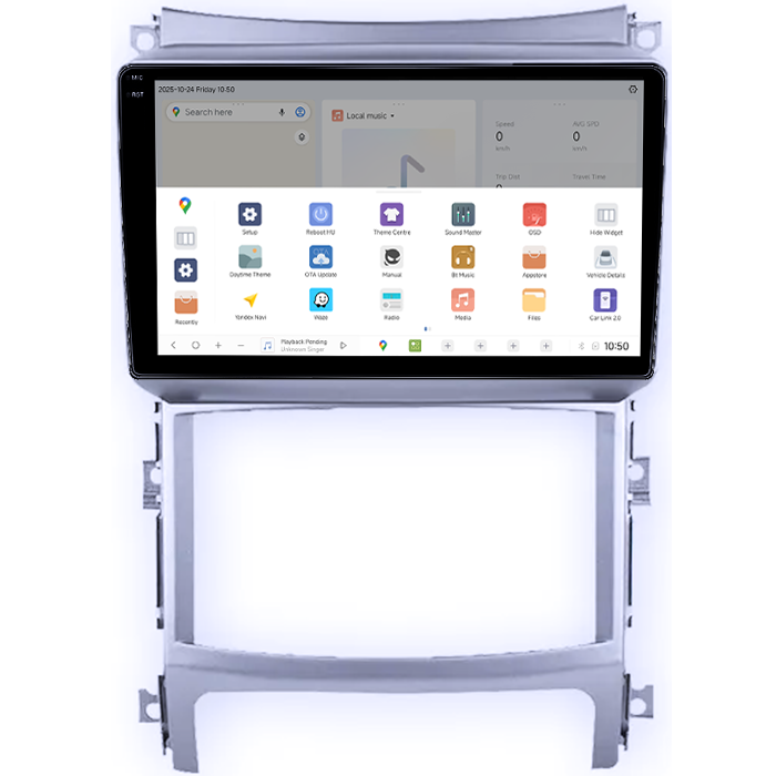 Navigatie dedicata Hyundai Veracruz IX55 2006-2015, DUDU3, 4GB RAM 64GB ROM, Octacore, Platforma 8581, Android, Display QLED 9", DSP, Carplay&AndroidAuto [3]