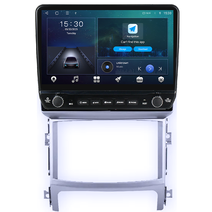 Navigatie dedicata Hyundai Veracruz IX55 2006-2015 Tesla cu butoane rotative model 2024, 4GB RAM 64GB ROM, Procesor Quadcore, Android 14, Display QLED 10", DSP, Carplay&Android Auto [6]