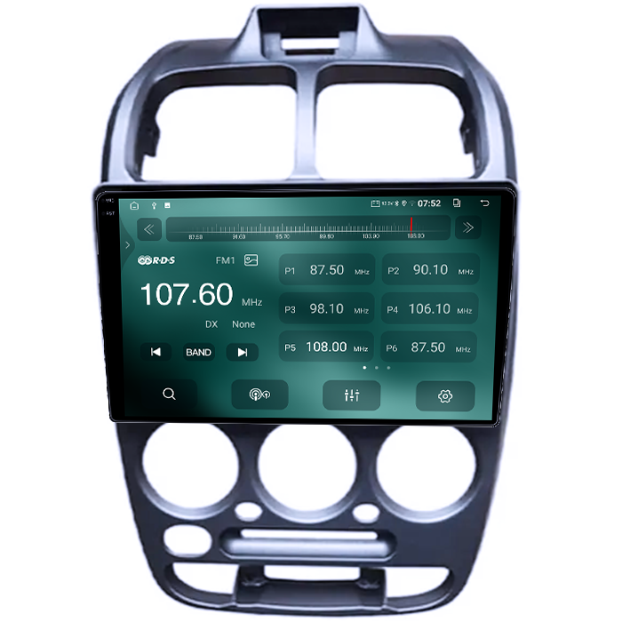 Navigatie dedicata Hyundai Verna 1999, 12GB RAM 256GB ROM, Android 14, Rezolutie 2K, Display QLED, 9", DSP, Carplay, Android Auto, Internet, Youtube, Waze, Wi Fi, USB [3]